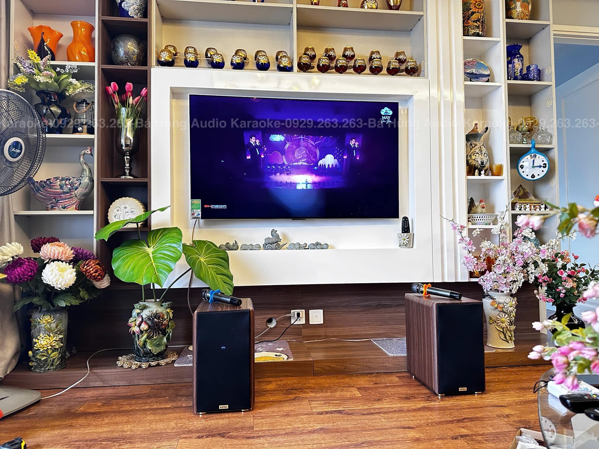 Loa Karaoke KADMA BS36i về với bác khách ở Hồ Tây