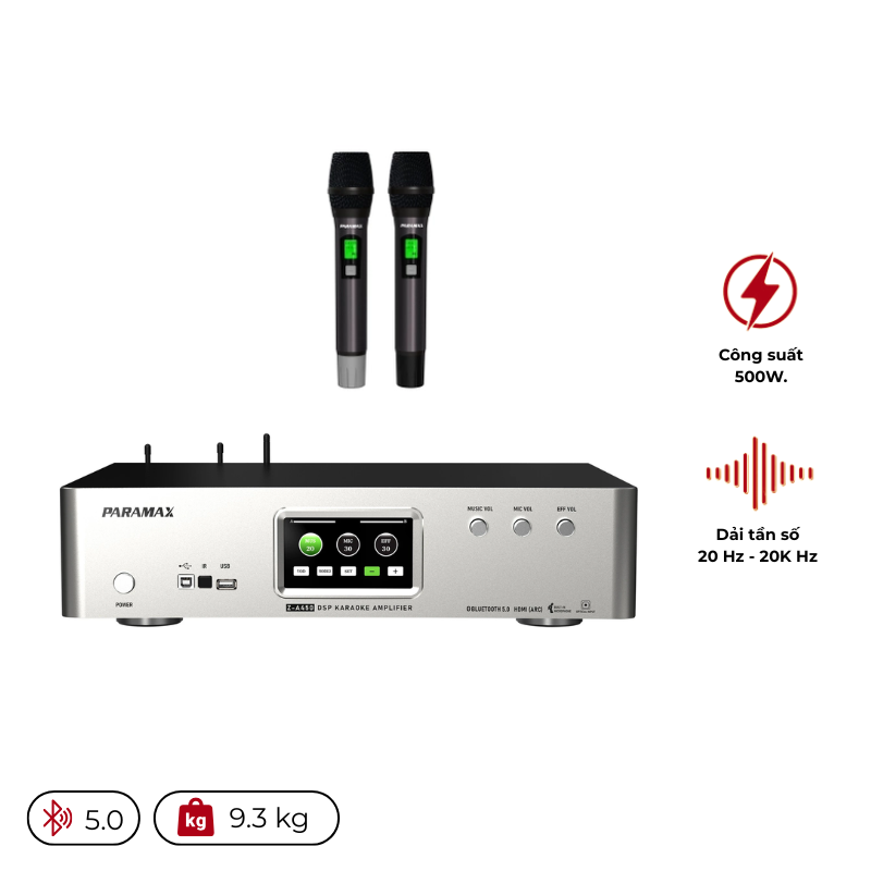 Amply tích hợp Vang số PARAMAX Z-A450