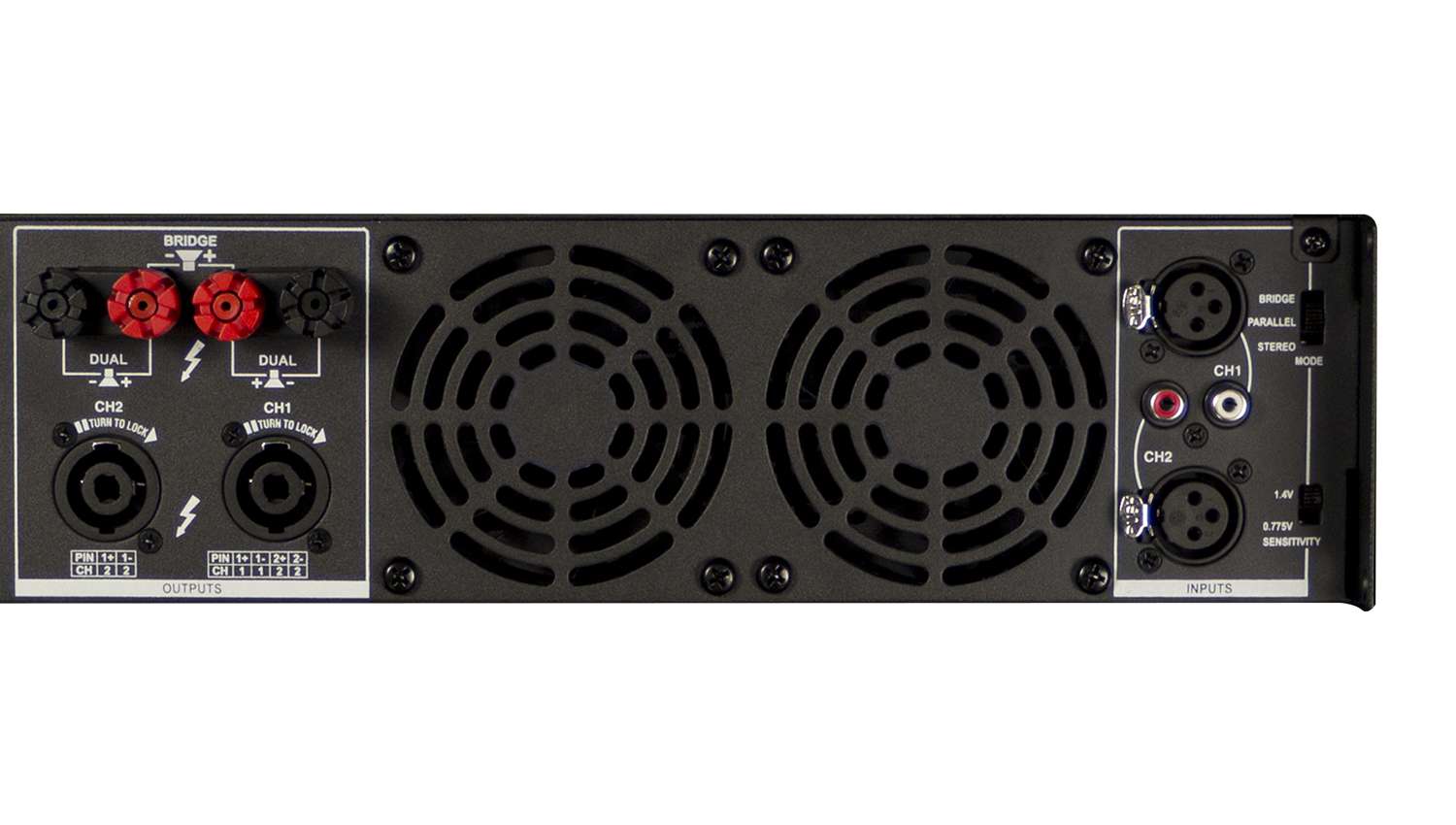 Cục đẩy công suất 2 kênh Crown XLi1500 (Nguồn xuyến, Class AB, 330W)