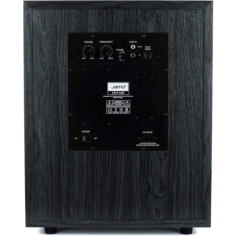 Loa Sub Jamo C910, Sub điện, Bass 25cm, Công suất 200W