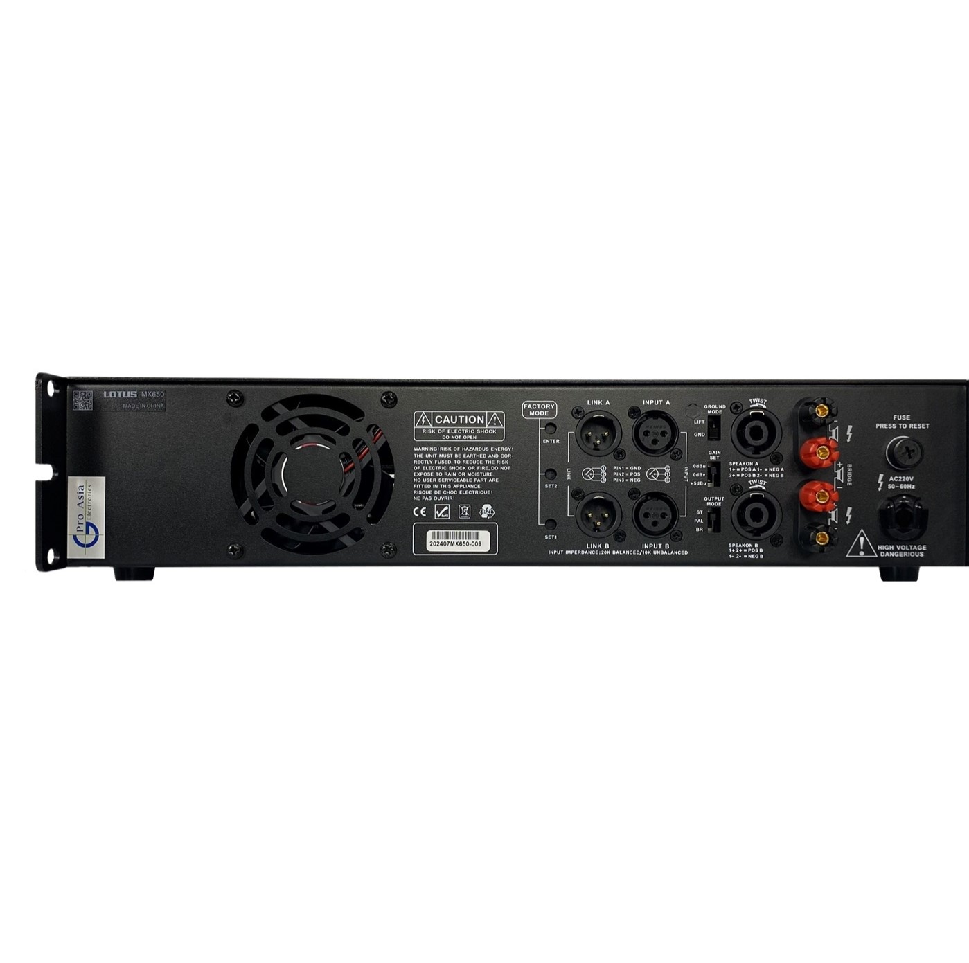 Đẩy Công Suất LOTUS MX650