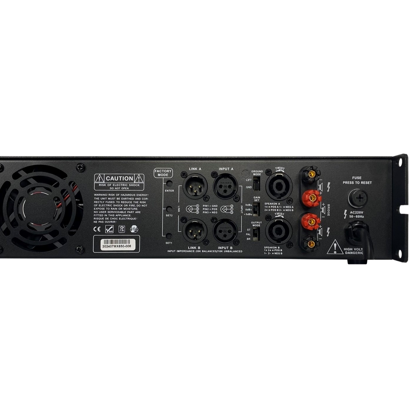 Đẩy Công Suất LOTUS MX650