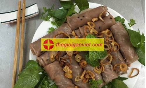 bánh cuốn gạo lứt