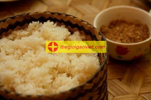 xôi gạo nếp nương