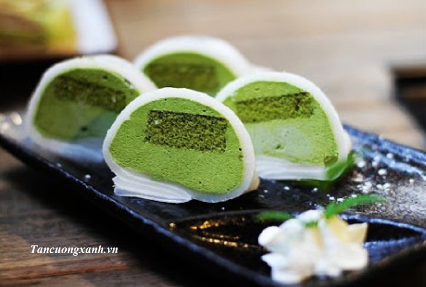 Hướng dẫn cách làm bánh Mochi bằng trà xanh thái nguyên