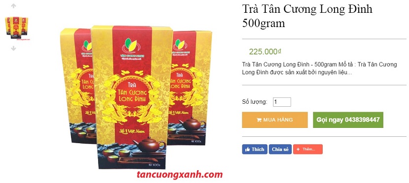 Cách Đặt Hàng Chè Thái Nguyên Ngon Trên Website https://tancuongxanh.vn/