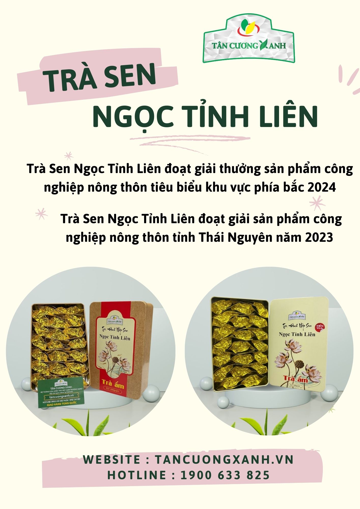 Hệ Thống Tân Cương Xanh – Địa Chỉ Bán Trà Thái Nguyên Ngon Quà Tết