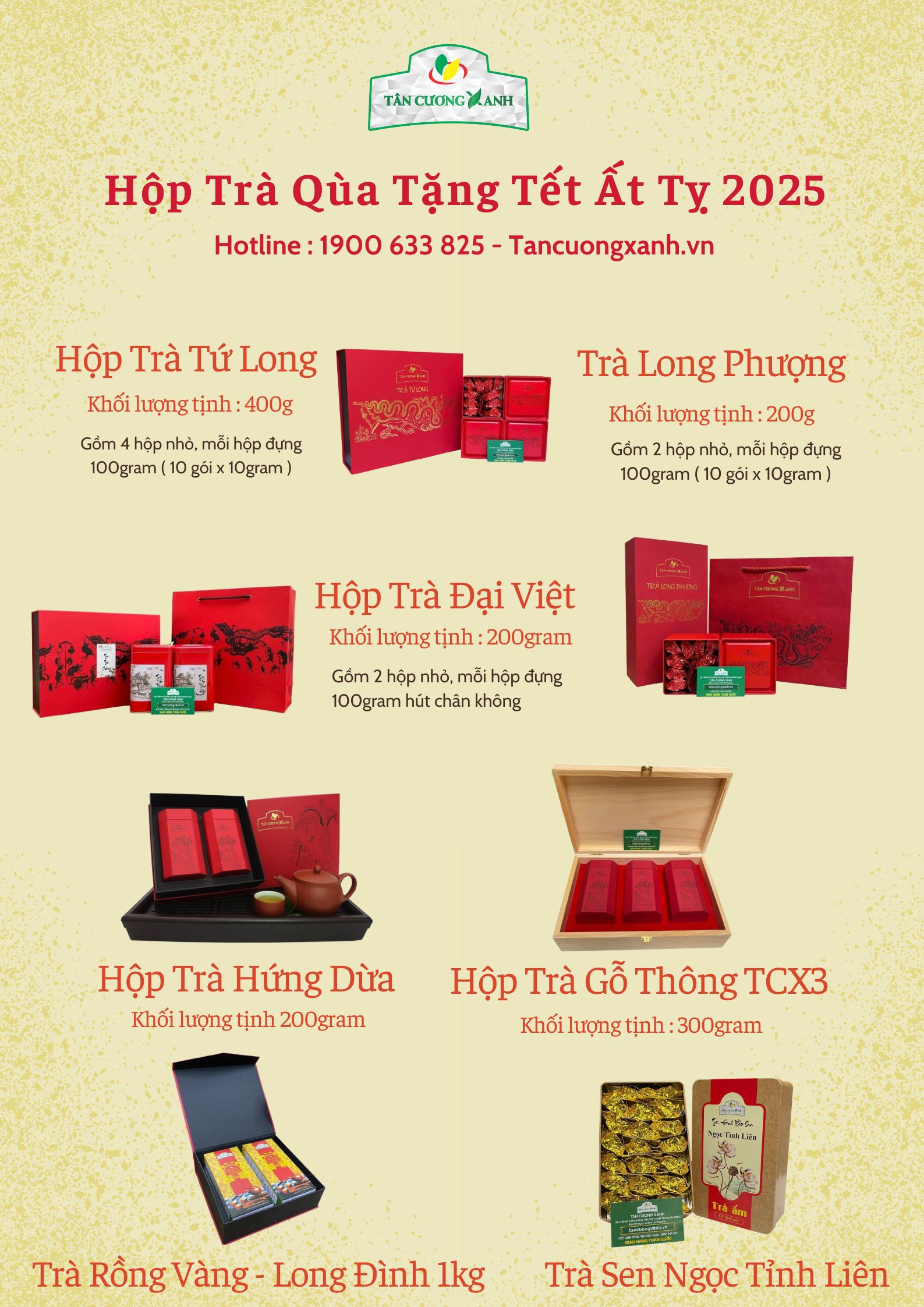 Hộp Trà Thái Nguyên - Quà Tặng Sang Trọng, Ý Nghĩa