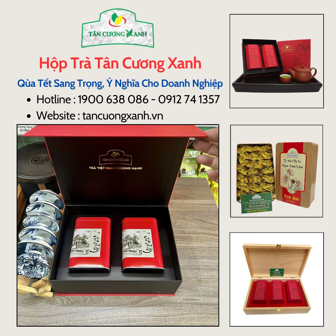 Hộp Trà Thái Nguyên – Món Quà Tết Sang Trọng Dành Cho Doanh Nghiệp