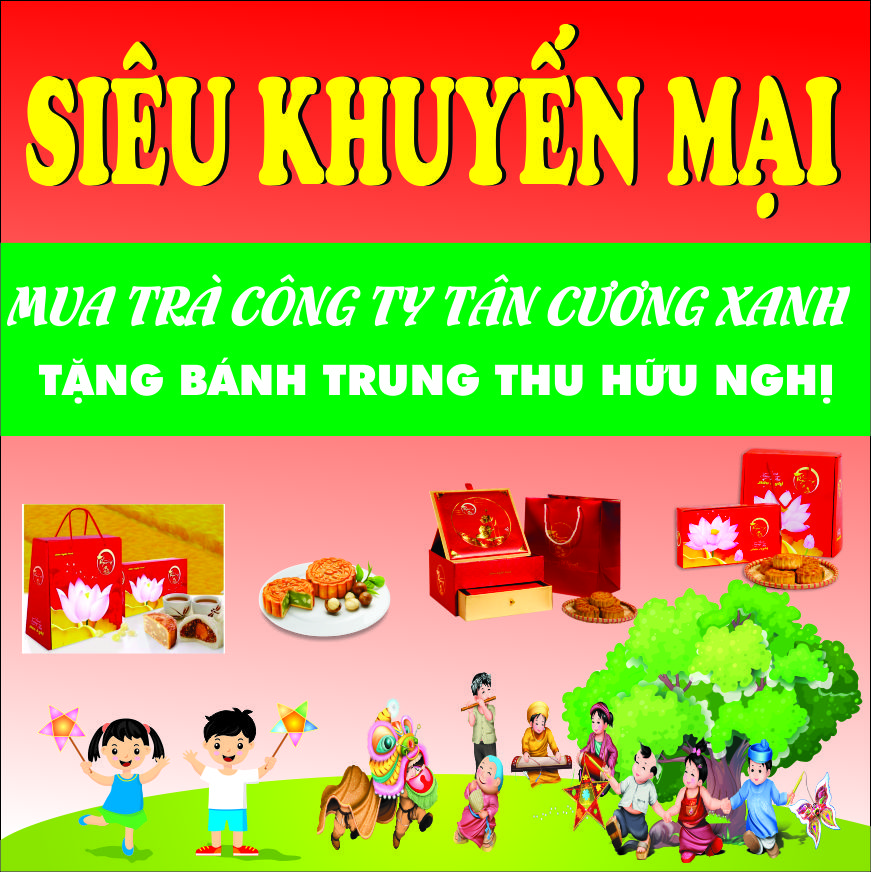 Khuyến Mại Tặng Hộp Bánh Trung Thu Khi Mua Chè Thái Nguyên