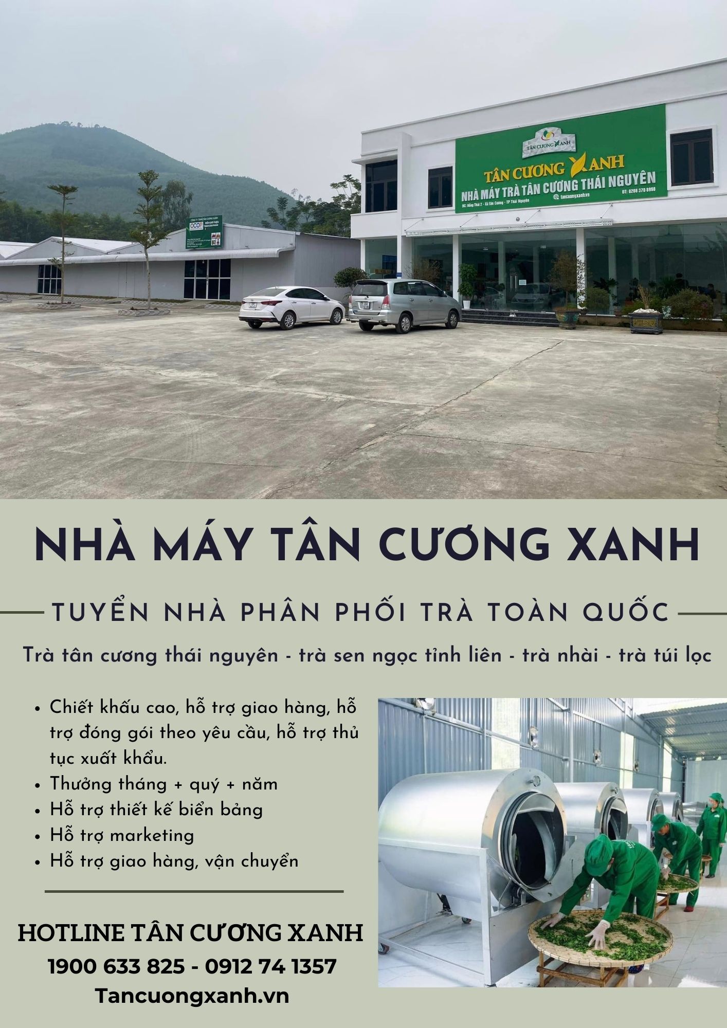 Hình Ảnh Những Thùng Trà Thái Nguyên Ngon Gửi Các Nhà Phân Phối