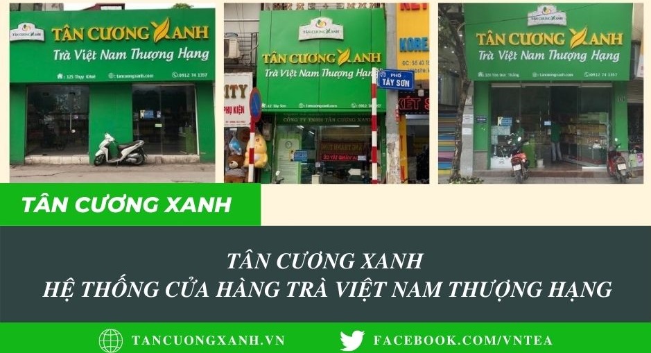 Tân Cương Xanh khai trương cửa hàng mới 288 Khâm Thiên