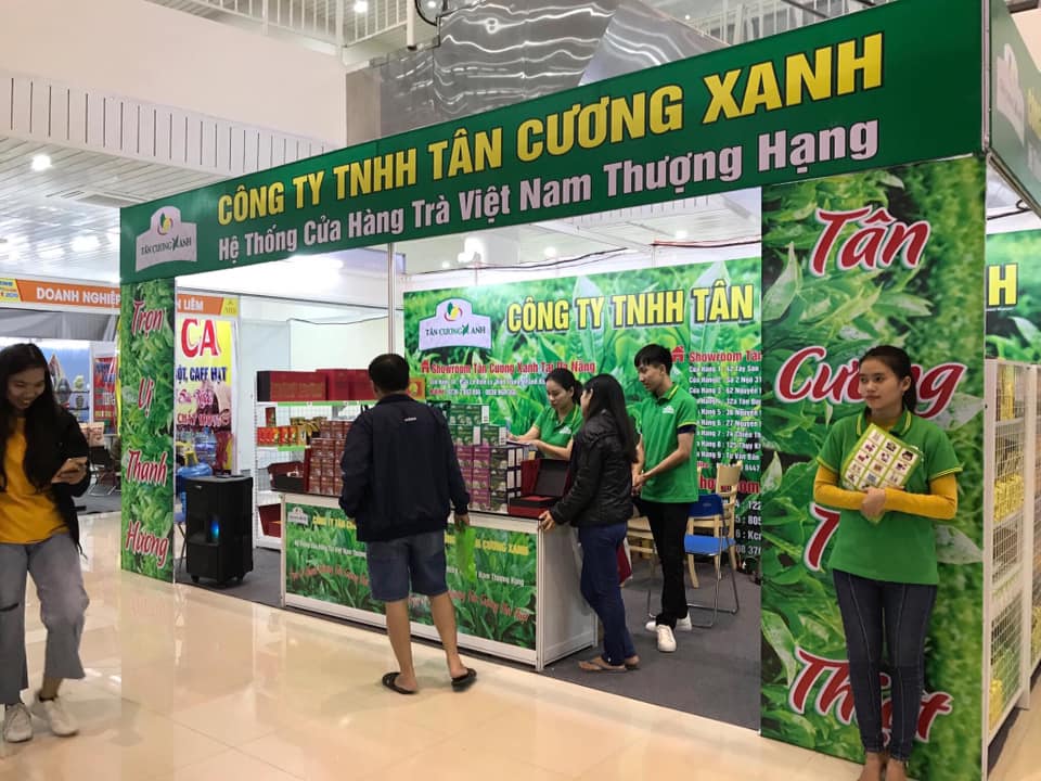 Trà Thái Nguyên - Tân Cương Xanh Tại Triển Lãm Hàng Tiêu Dùng Tết Số 9 Cách Mạng Tháng 8, Quận Cẩm Lệ , Tp Đà Nẵng