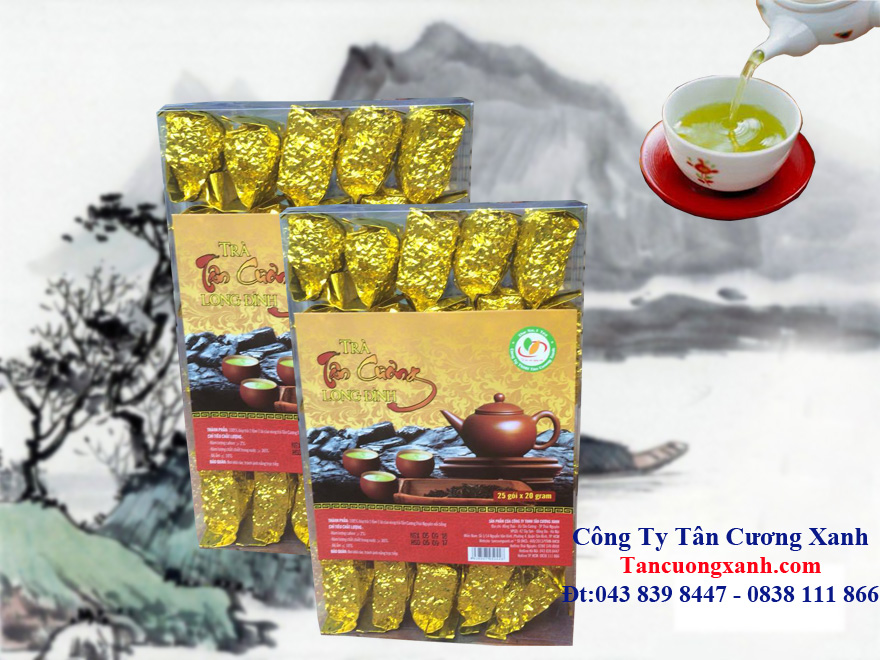 Tân Cương Nhất Long - Long Đình 500G - Hộp Chè Thái Nguyên Tiện Dụng 1