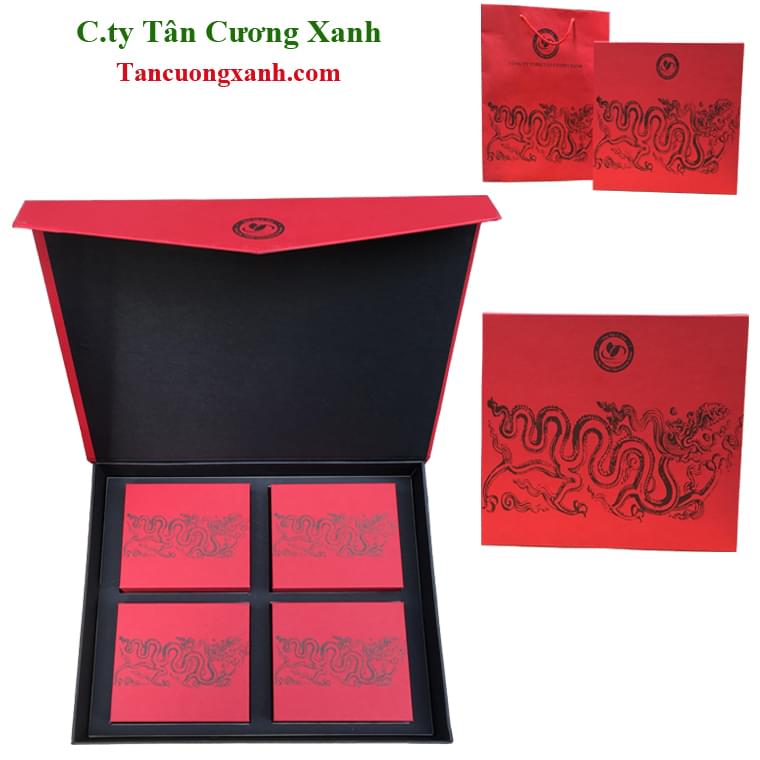 Bộ Trà Ô Long Tứ Long 400gram- Qùa Tặng Cao Cấp