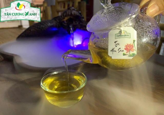 Trà Trung Du có vị chát nhẹ, hậu vị ngọt sâu