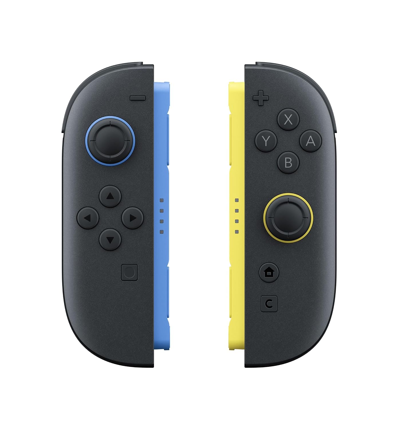 Joy Con Controllers Blue/Light Yellow