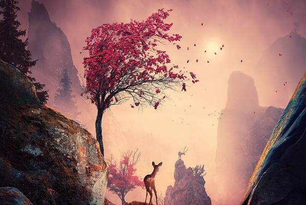Thế giới tưởng tượng đẹp khó tin trong loạt ảnh photoshop