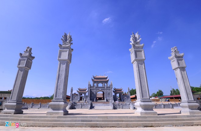 Chiêm ngưỡng Văn Miếu 271 tỷ ở Vĩnh Phúc nhìn từ trên cao 