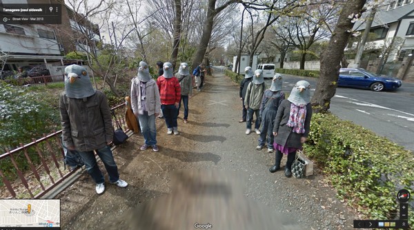 17 hình ảnh kỳ quặc nhất từng được Google Street View ghi lại 