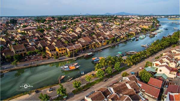 Hội An đẹp nên thơ từ góc nhìn trên cao
