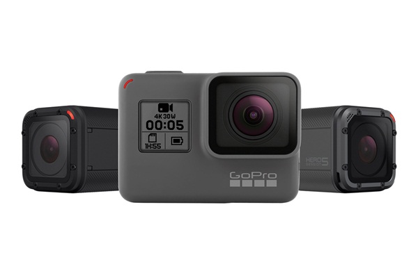 Go pro cho ra mắt Hero 5 black và Hero 5 session