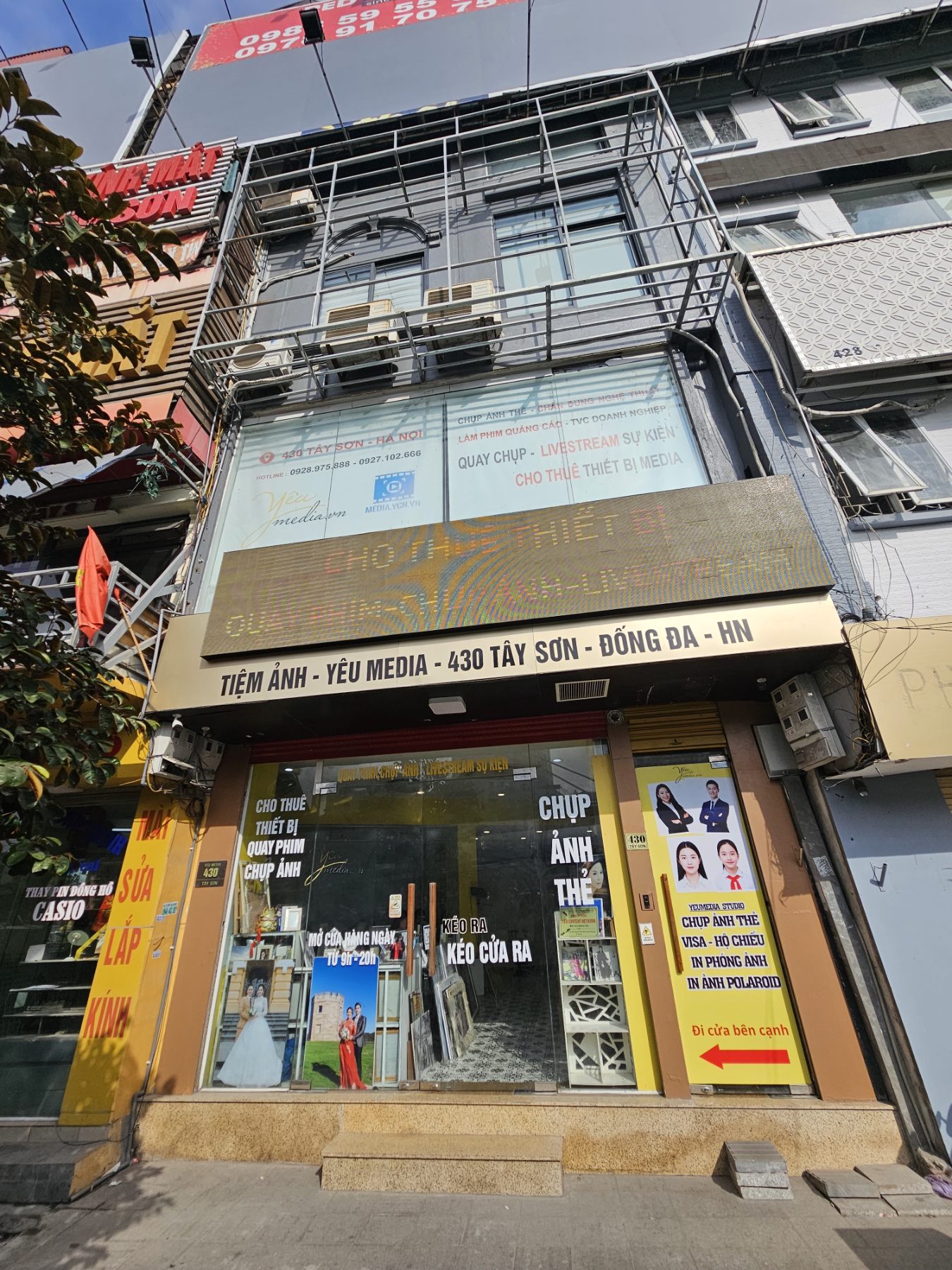 địa chỉ ycn media 430 tây sơn đống đa ngã tư sở hà nội