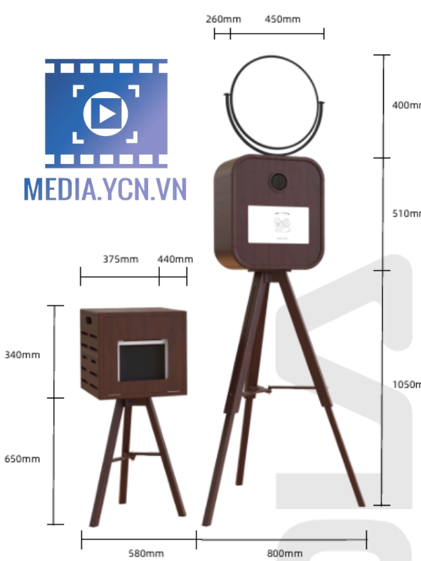 Cho thuê photobooth chụp ảnh sự kiện tại hà nội, buồng chụp ảnh lấy ngay