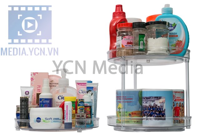 Chụp ảnh sản phẩm kệ nhựa gia dụng sử dụng trong nhà bếp