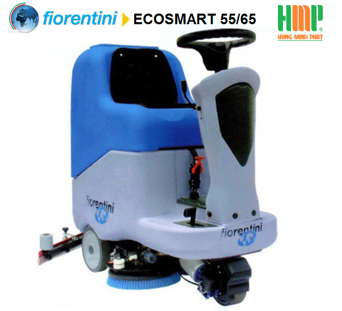 Máy chà sàn ngồi lái Fiorentini ECOSMART 55/65