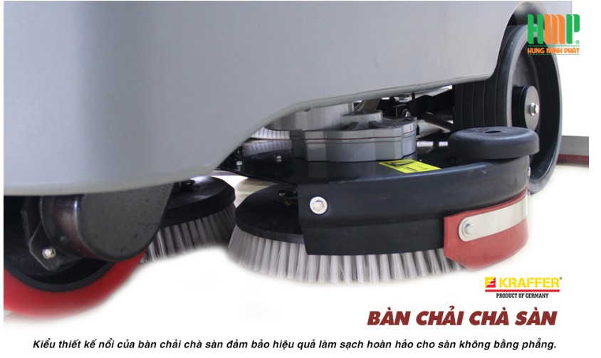 Máy chà sàn ngồi lái Kraffer GM-MINI