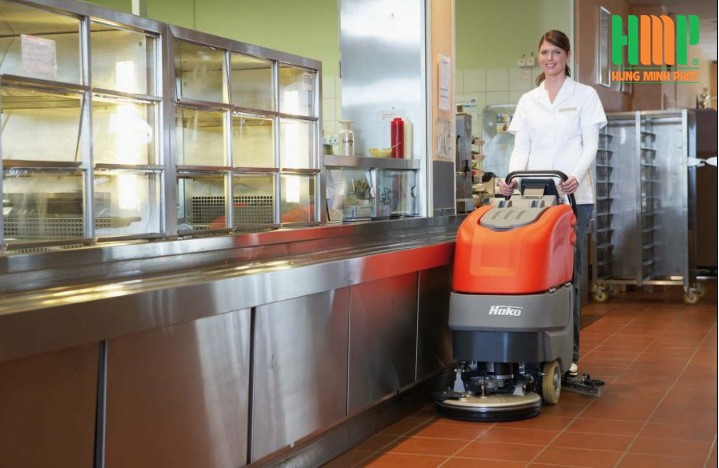 Máy chà sàn liên hợp Hako Scrubmaster B30