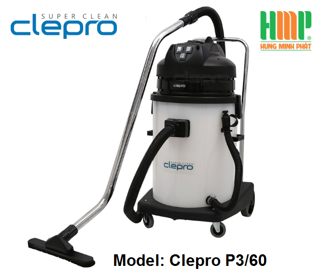 MÁY HÚT BỤI - NƯỚC CLEPRO P3/60