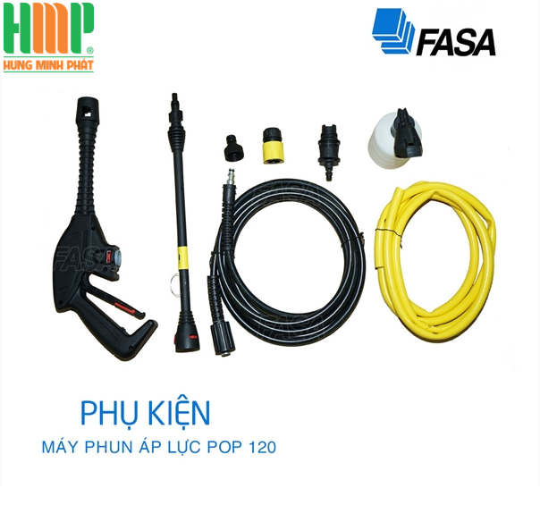 Máy phun rửa áp lực cao FASA Pop 120