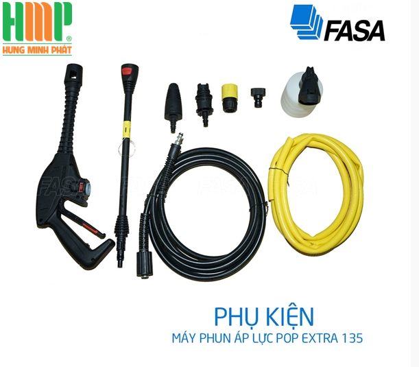 Máy phun rửa áp lực cao FASA Pop Extra 135