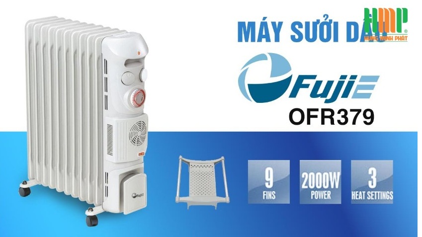 Máy sưởi dầu FujiE OFR379
