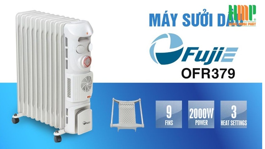 Máy sưởi dầu FujiE OFR379