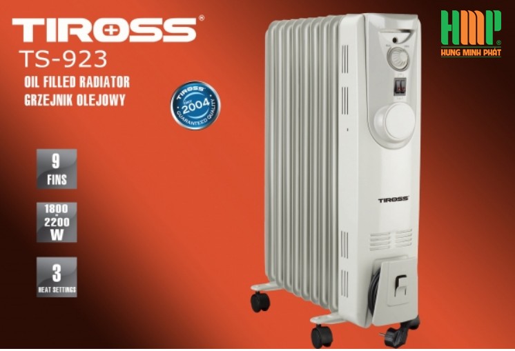 Máy sưởi dầu Tiross TS923