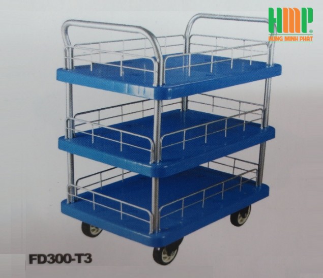 Xe đẩy sàn nhựa Feida FD300-T3