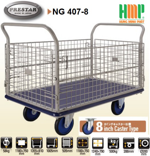 Xe đẩy Prestar Japan NG-407/8