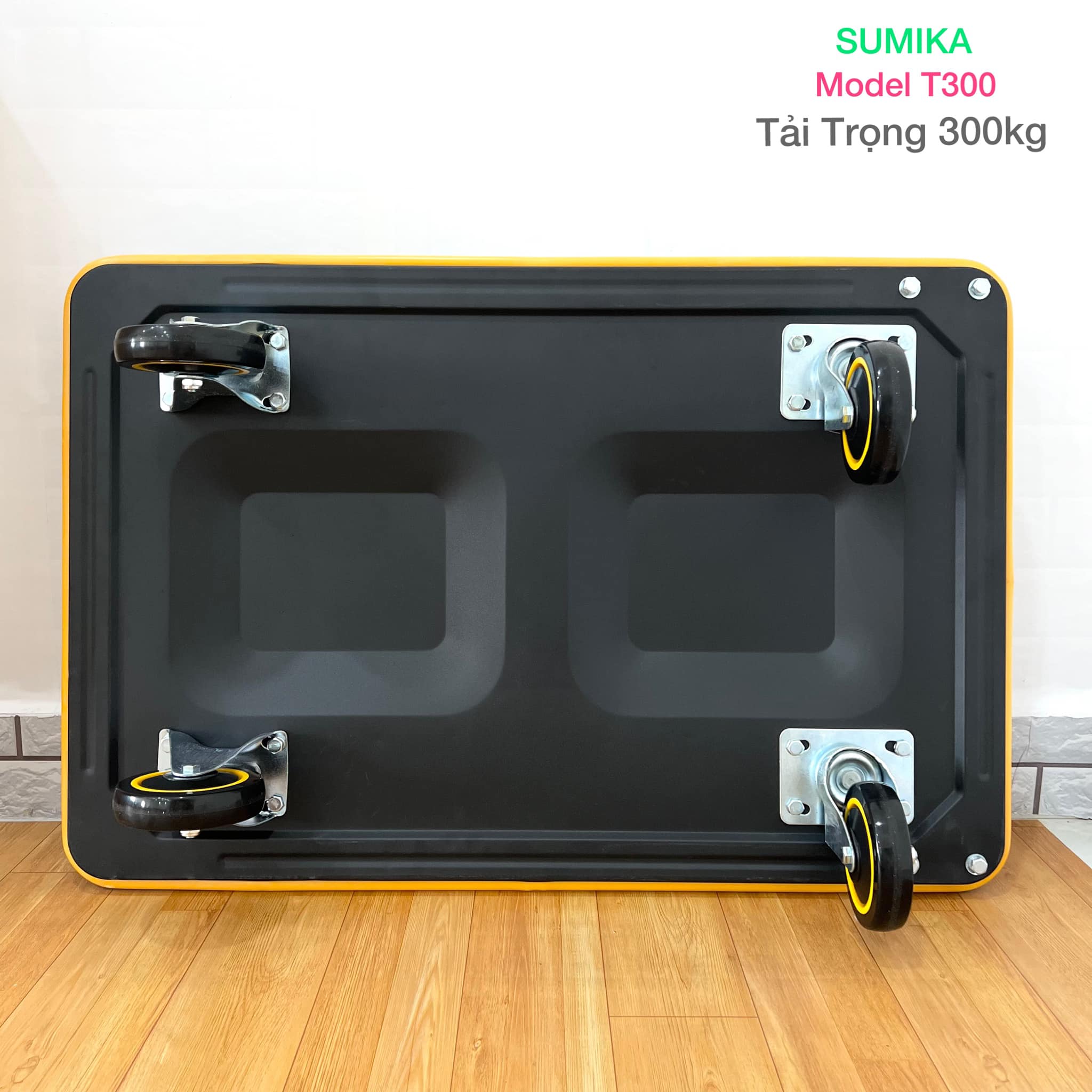 Xe đẩy hàng sàn thép Sumika T300