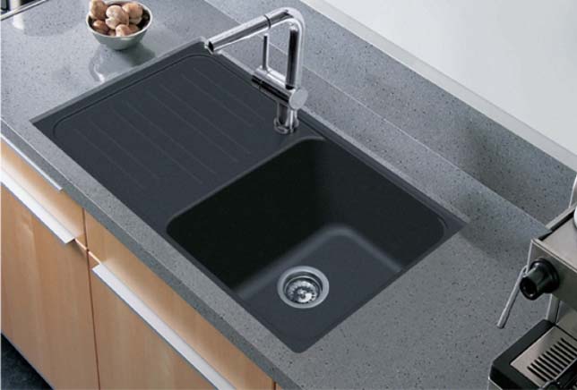 Bồn rửa chén bằng đá nhà bạn sẽ luôn như mới chỉ với 5 phút làm sạch Bồn rửa chén bằng đá nhà bạn sẽ luôn như mới chỉ với 5 phút làm sạch