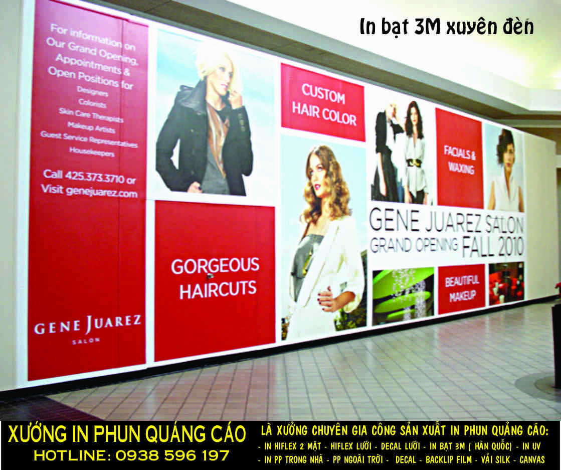 In Hiflex, In Hiflex 2 mặt, Hiflex 3M, Hiflex Lưới