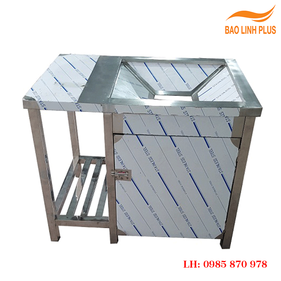 Bàn Có Lỗ Xả Rác