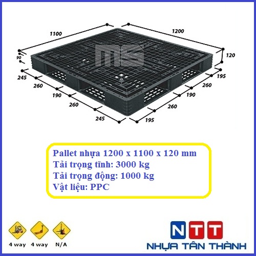 BÁN PALLET NHỰA QUẬN 8.