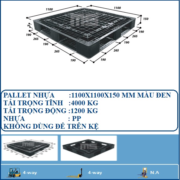 Pallet nhựa Tân Phú