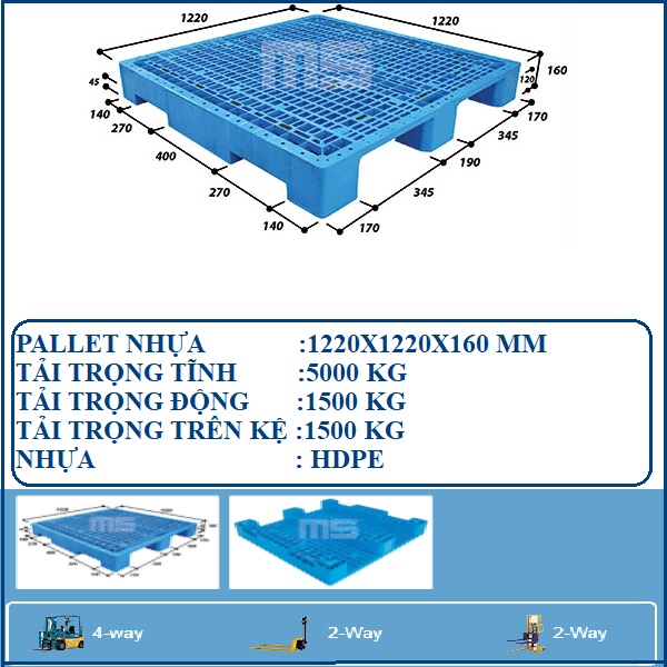 Pallet nhựa Tân Phú