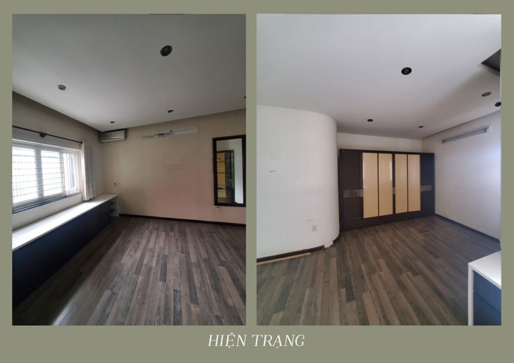 Hiện trạng căn phòng cũ trước khi cải tạo