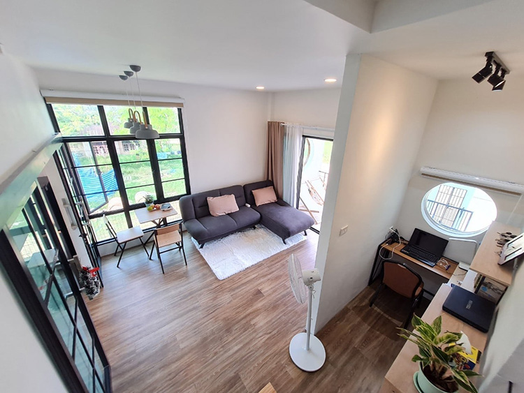 Không gian mở, kết hợp không gian làm việc Không gian mở, kết hợp không gian làm việc