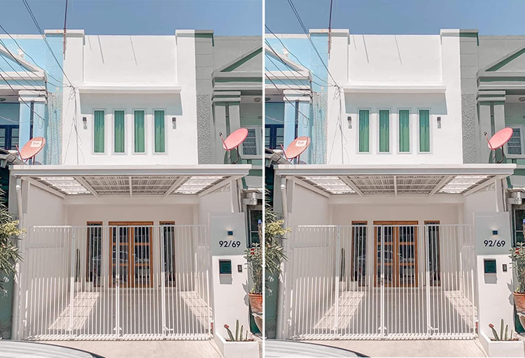 thiết kế mặt tiền nhà phố